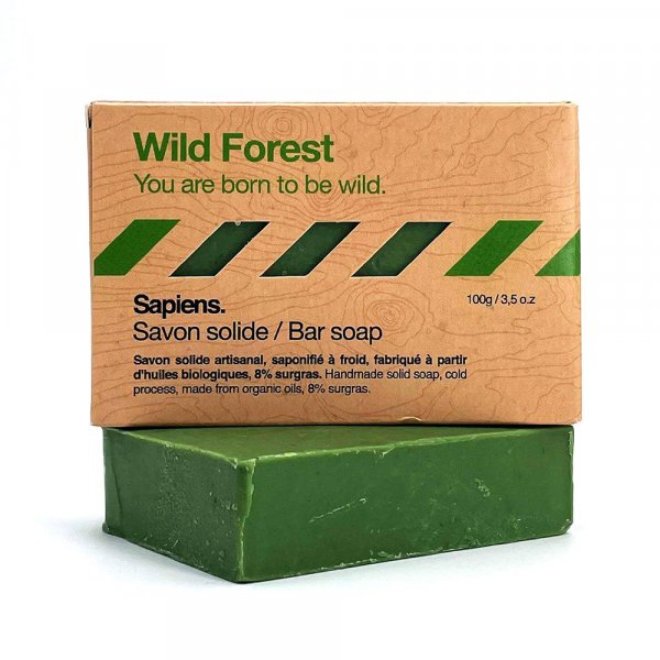 Savon solide homme Sapiens Wild Forest