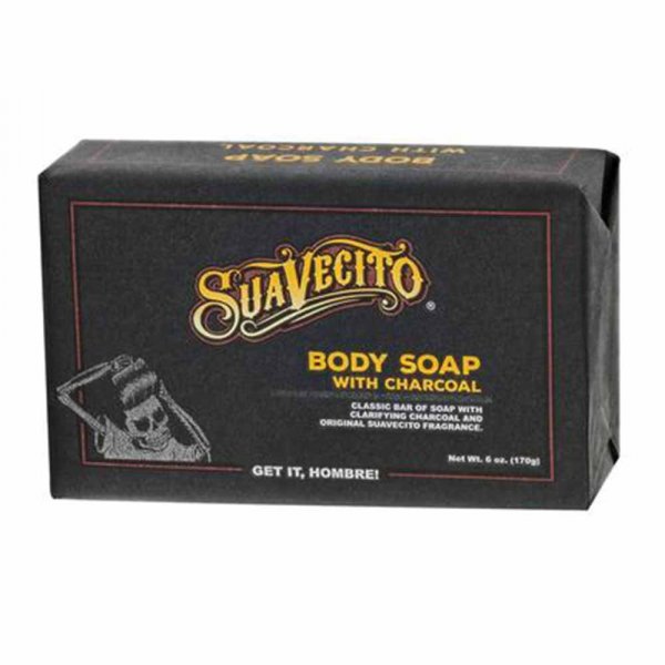 Savon solide Suavecito Body Soap Original with Charcoal