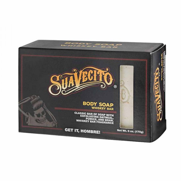 Savon solide Suavecito Body Soap Whiskey Bar 