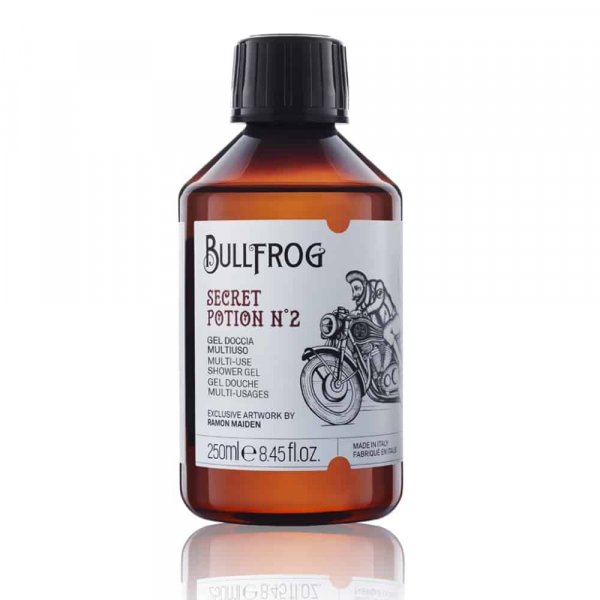 Shampoing 2en1 homme Bullfrog Secret Potion 2