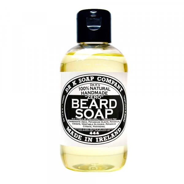 Shampoing à barbe Dr K Soap Company Zero Fragrance