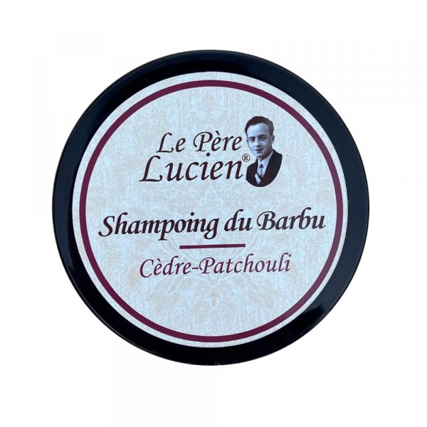 Shampoing à barbe solide Le Père Lucien Cèdre Patchouli