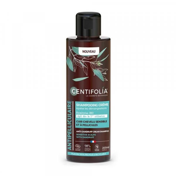 Shampoing bio Centifolia anti pelliculaire