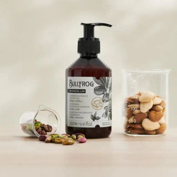 Shampoing cheveux et barbe Bullfrog nourrissant et rgnrant