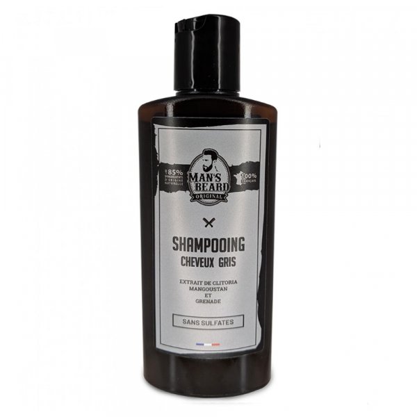 Shampoing homme Cheveux Gris Man's Beard