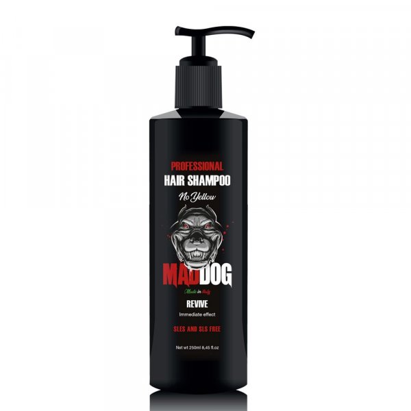 Shampoing homme Mad Dog anti reflet jaune