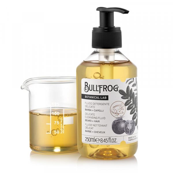 Shampoing pour barbe et cheveux Bullfrog Botanical Lab Doux