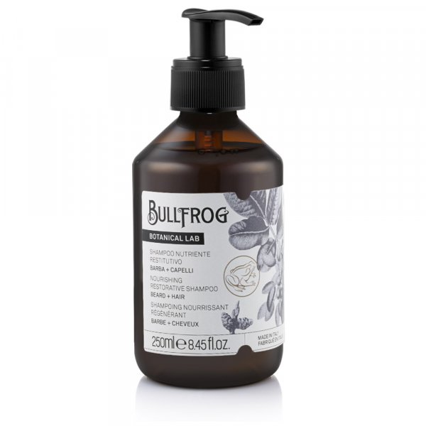 Shampoing pour barbe et cheveux Bullfrog Botanical Lab Nourrissant
