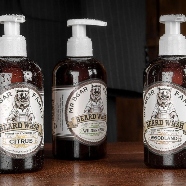 Shampoing pour barbe Mr Bear Family Citrus