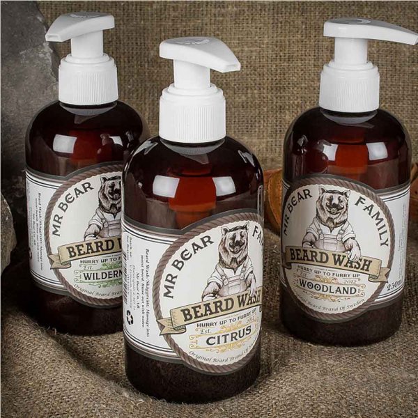 Shampoing pour barbe Mr Bear Family Woodland