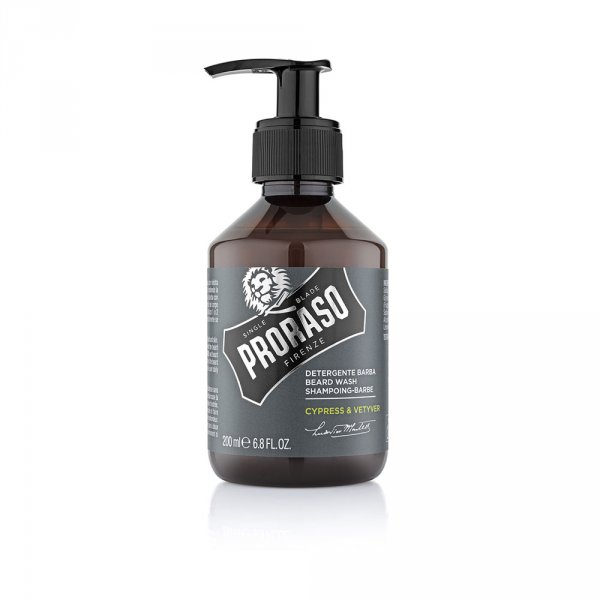 Shampoing pour barbe Proraso Cypres Vetyver