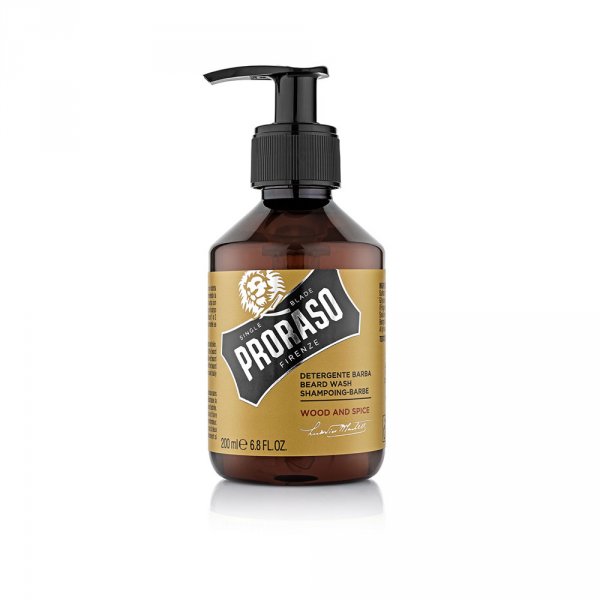 Shampoing pour barbe Proraso Wood and Spice