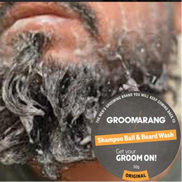 Shampoing pour barbe solide Groomarang 