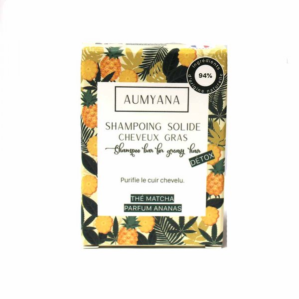 Shampoing solide Aumyana cheveux gras