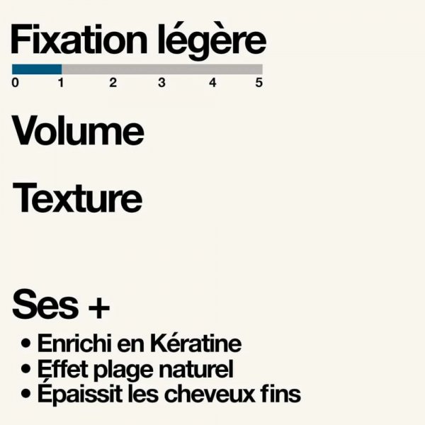 Spray coiffant Sapiens texturant BIO