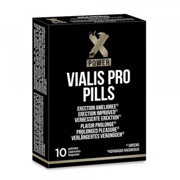 Stimulant sexuel érection améliorée Vialis Pro Pills Xpower