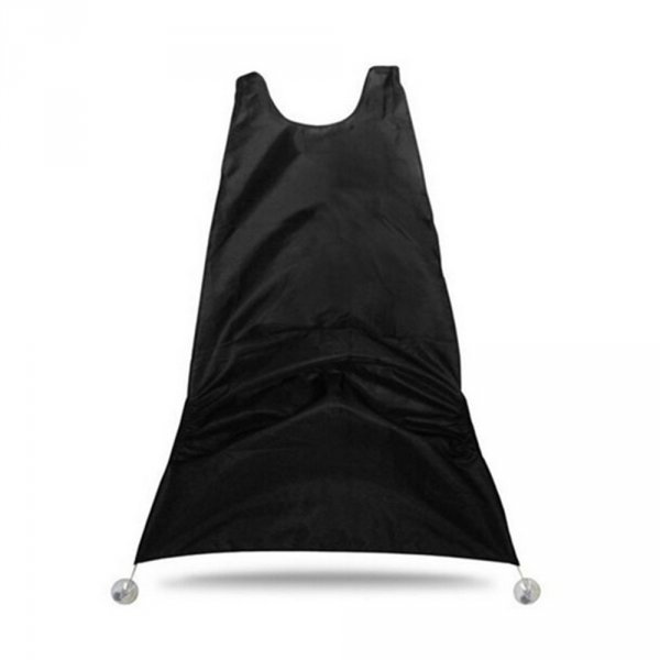 Tablier  barbe nylon ventouse coloris noir