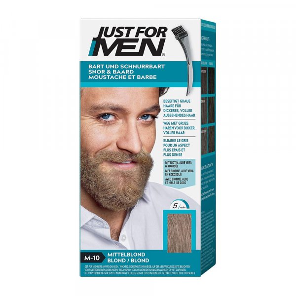 Colorations Just For Men Moustache & Barbe Teinture Barbe, Blond