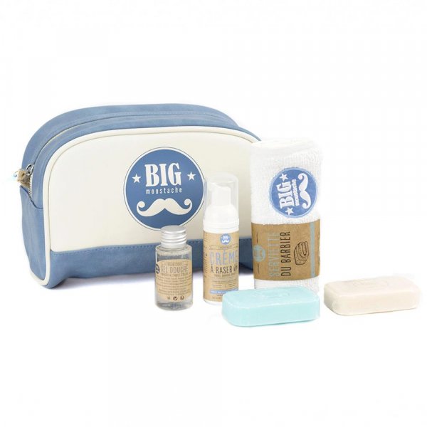 Trousse de toilette du grand voyageur Big Moustache