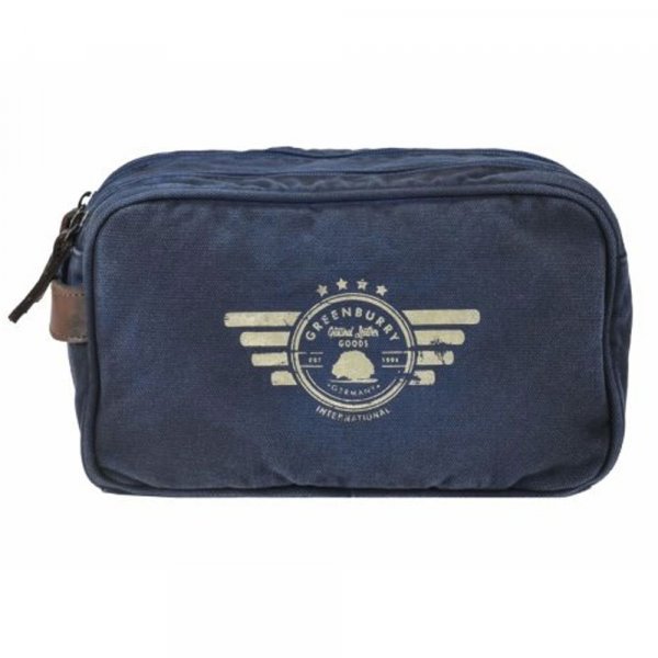 Trousse de toilette homme Greenburry Aviateur Blue Edition