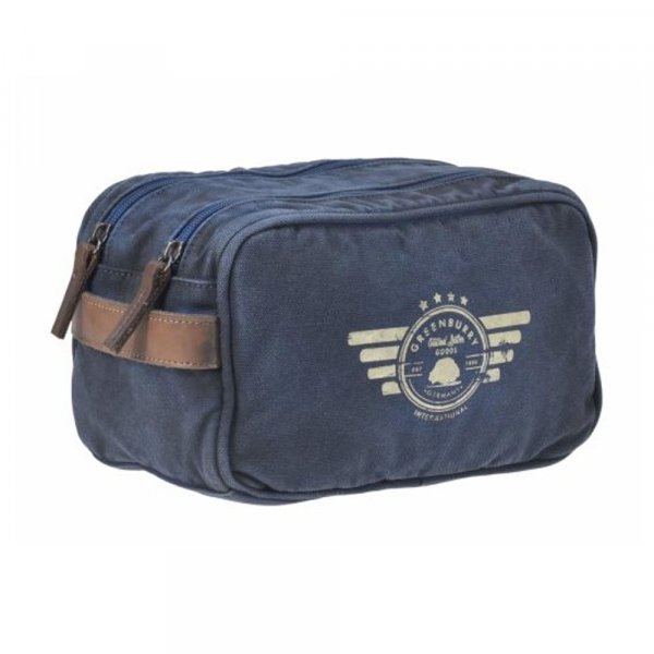 Trousse de toilette homme Greenburry Aviateur Blue Edition