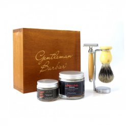 Coffret rasage homme Gentleman Barbier 5 pièces