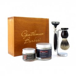 Coffret rasage homme Gentleman Barbier 5 pièces