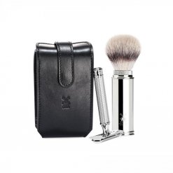 Coffret rasage homme Muhle noir voyage 