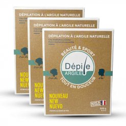 Pack 3 crèmes dépilatoires Depile Argile