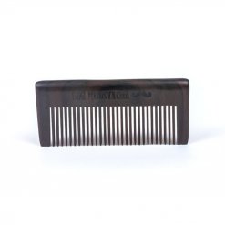 Peigne à barbe courte en corne véritable 11,5 cm - Le Père Lucien