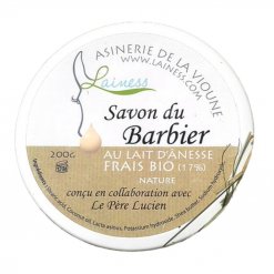Savon à barbe Le père Lucien au lait d'ânesse Nature