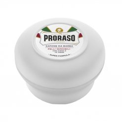 Savon à barbe Proraso Blanc Peaux Sensibles