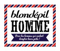 Blondpil homme