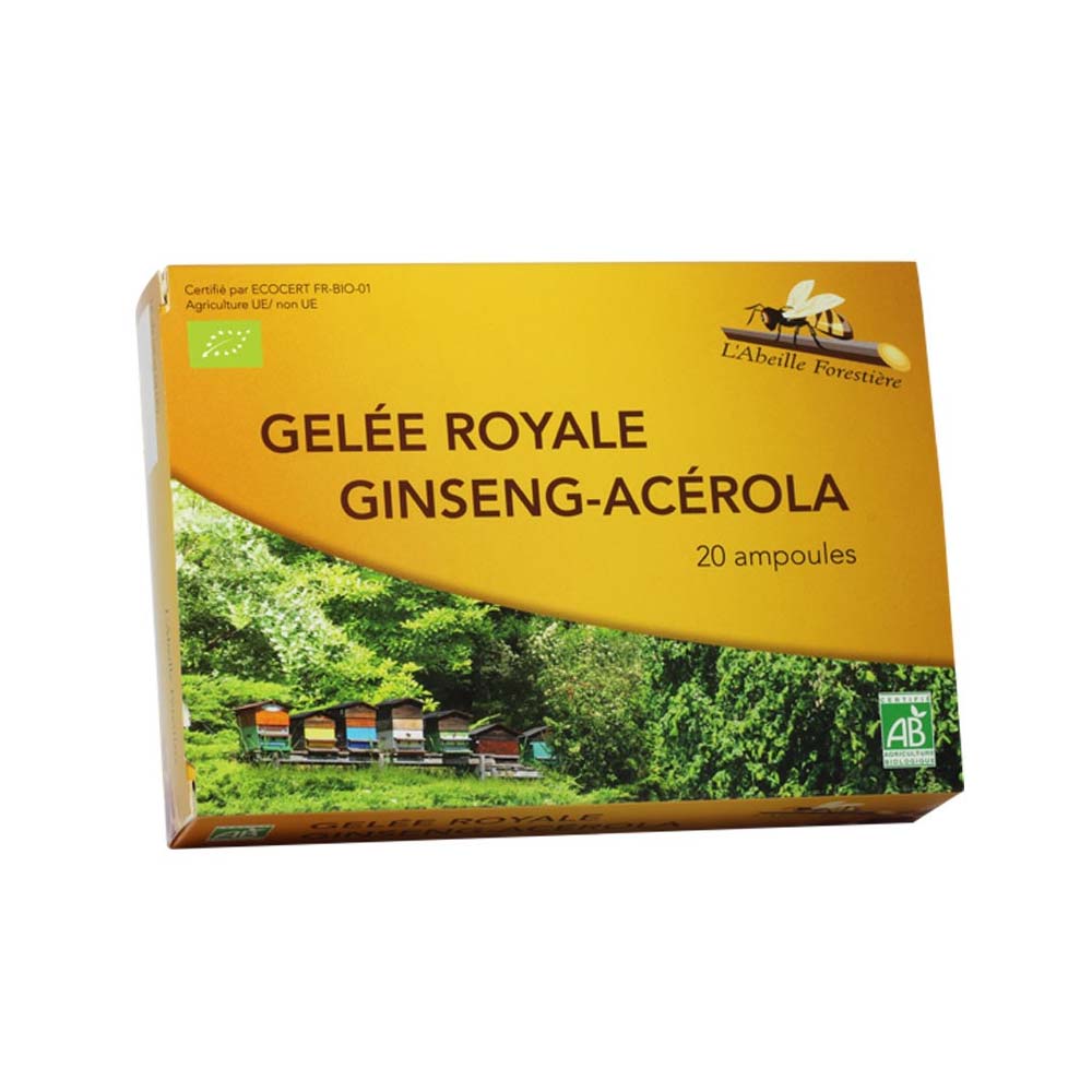 Ampoules Bio Gelée Royale Ginseng Acérola AF3000