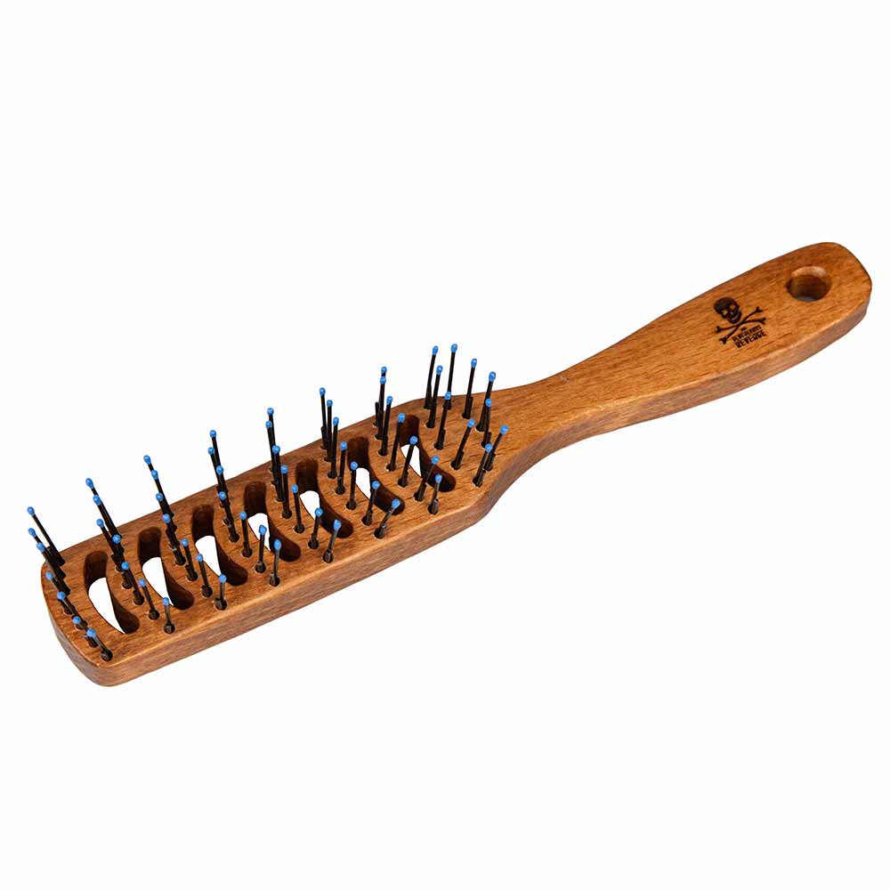 Peigne de coiffure avec manche en carbone brosse pour coupe de