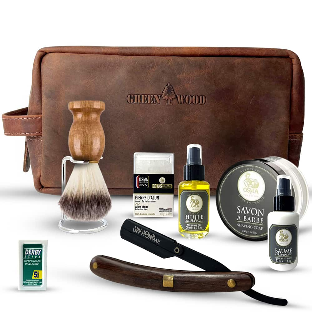 coffret cadeau homme trousse de toilette beauté