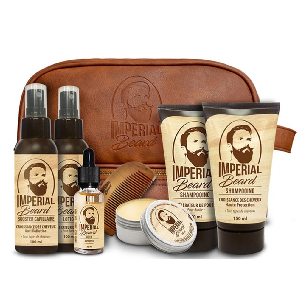 Kit entretien barbe et cheveux Imperial Beard IMP.B.KIT.BARBE.CHVX