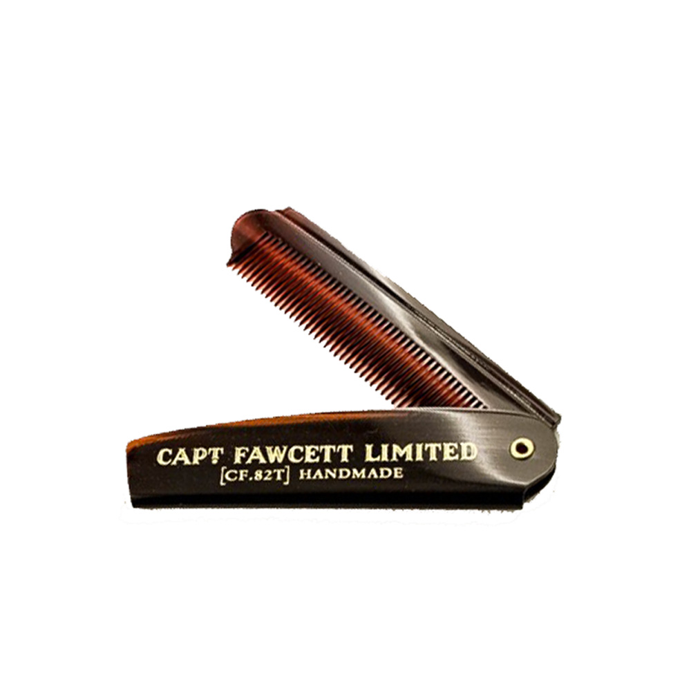 Peigne à barbe pliable Captain Fawcett Kératine - 5060338440225