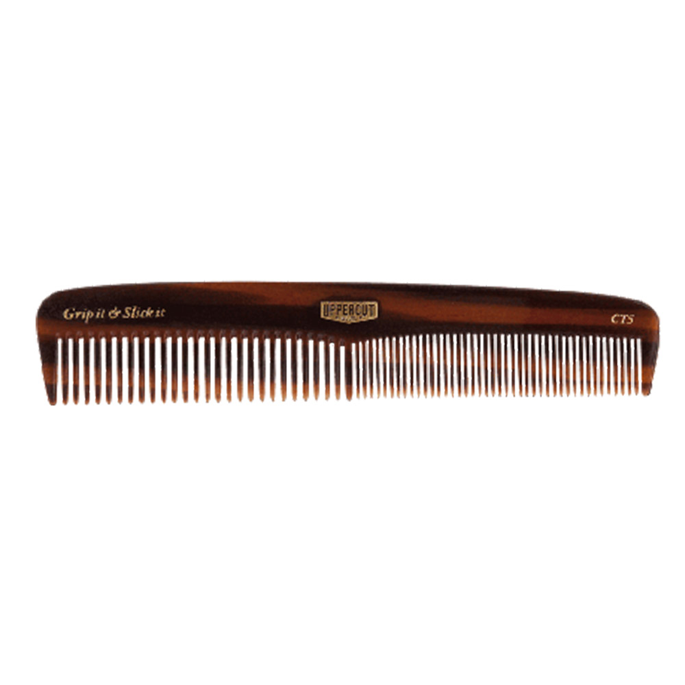 Peigne a barbe Uppercut Deluxe CT5 Pocket Cellulose végétale