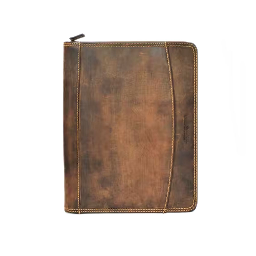 Porte documents A4 bureau Greenburry Cuir Marron - 4047546172125