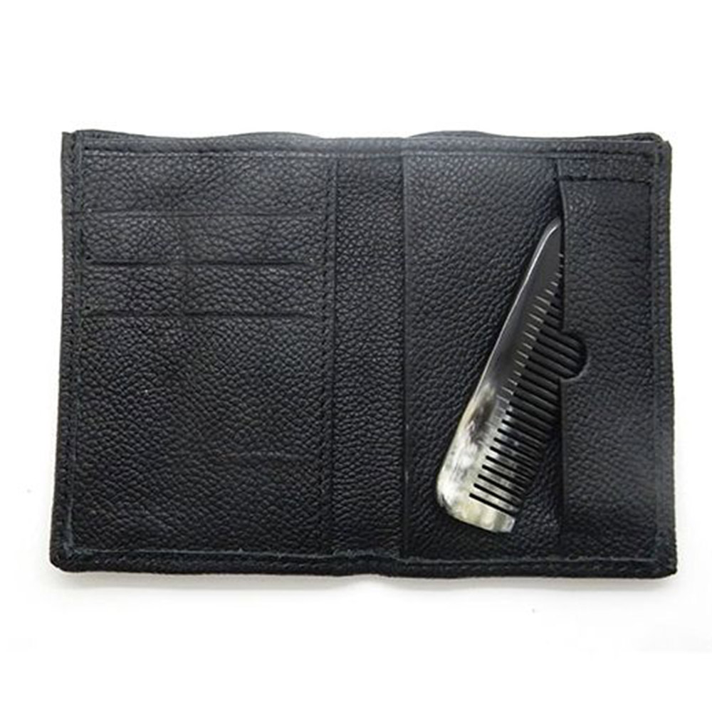 Portefeuille homme Coucot Le Petit Marcel Noir Cuir ...
