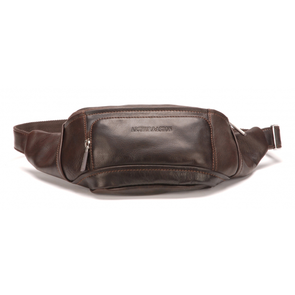 Sac besace en cuir pour homme - Arthur & Aston