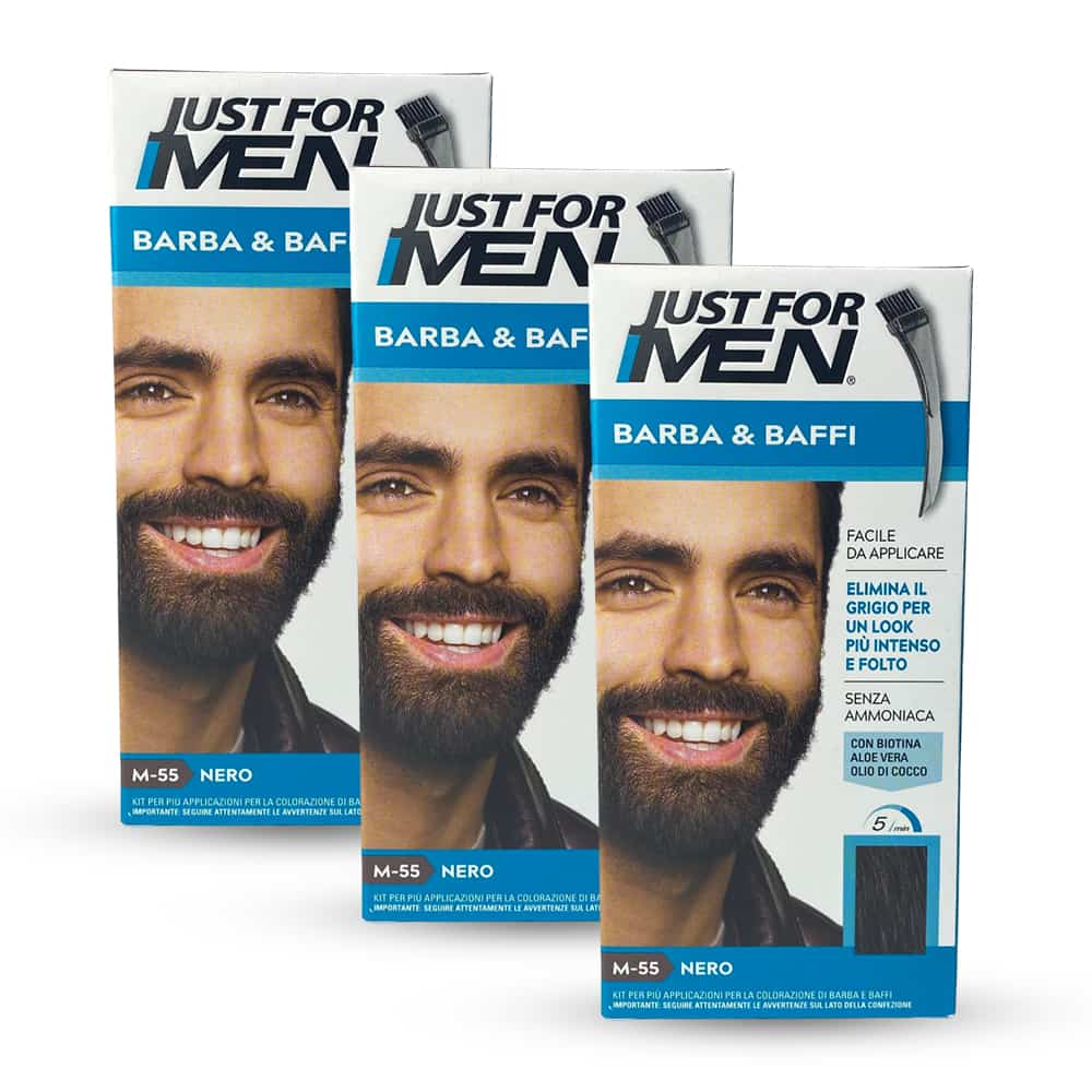 Coloration Cheveux Homme - Gris Châtain Foncé Just For Men - Coloration  Cheveux & Barbe homme