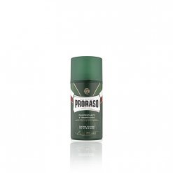 Mousse  raser Proraso verte en format voyage