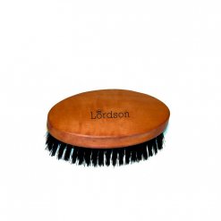 brosse pour barbe lisse Lordson ovale avec 7 rangs