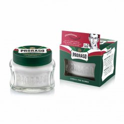 Crème avant rasage homme Proraso format Vert