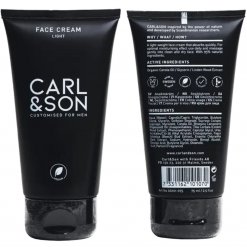 Crème hydratante lumineuse bio visage homme Carl & Son