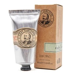 Crème rasage à l'ancienne Captain Fawcett format voyage
