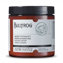 Crème rasage à l'ancienne en pot Bullfrog Secret Potion n°1