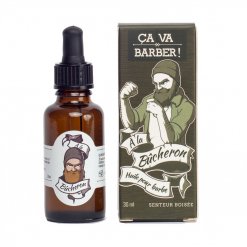 huile soin barbe Ca va Barber à la bûcheron